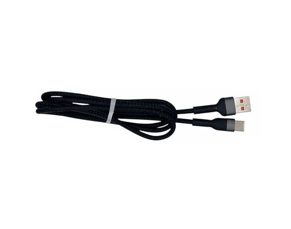Кабель USB-Type-C Сyboo чорний Аврора картинка 2 фото