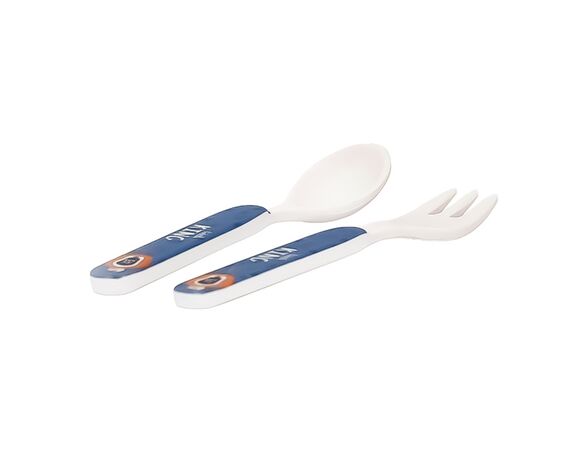 Набір приборів столових дитячих меламінових Excellent Houseware 2 шт Аврора картинка 2 купити