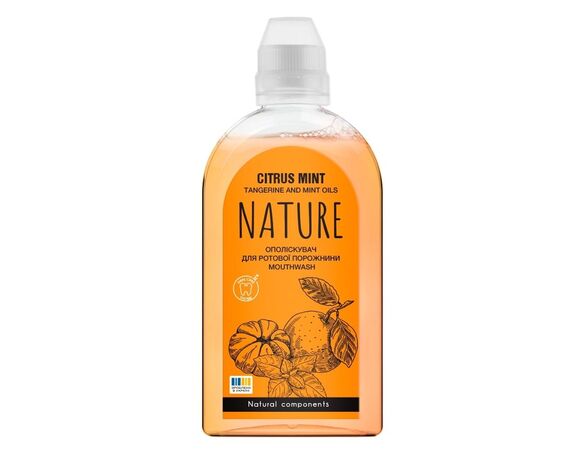 Ополіскувач для порожнини рота NATURE Citrus Mint 350 мл Аврора недорого