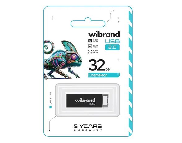 Флеш-накопичувач Wibrand USB 2.0 Chameleon 32 Гб Аврора відгуки