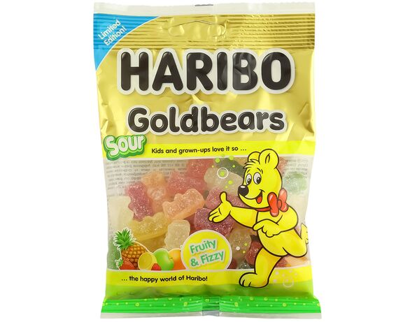 Цукерки желейні неглазуровані HARIBO Золоті ведмедики 100 г Аврора картинка 2 ціна