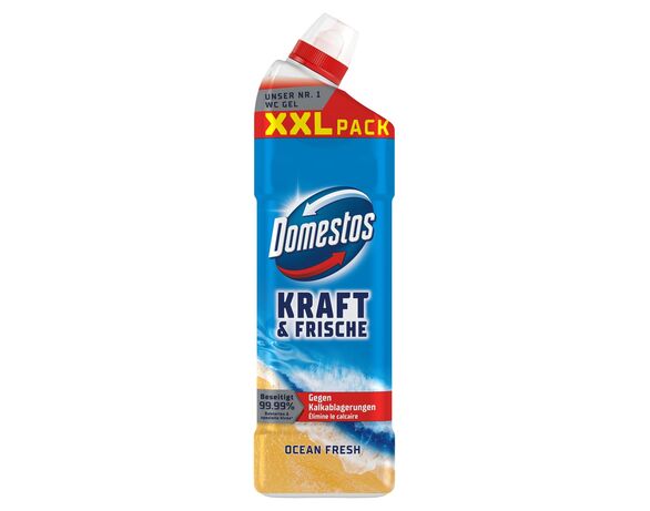 Засіб для чищення туалету Domestos АРОМА ПАУЕР Свіжість океану 1 л в інтернет-магазині Аврора