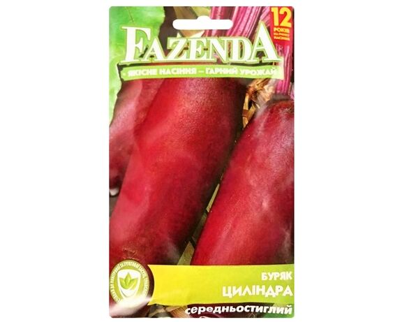 Насіння БУРЯК ЦИЛІНДР 20 г FAZENDA Аврора фото