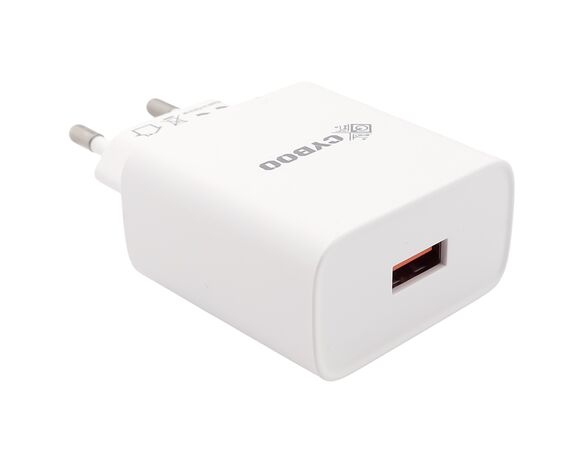 Адаптер для зарядки мережевий Cyboo USB Аврора картинка 4 каталог