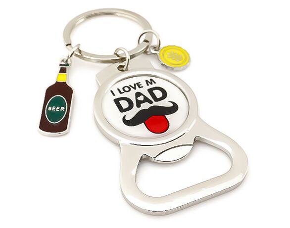 Брелок для ключів з відкривачкою Для тата в Аврорі
