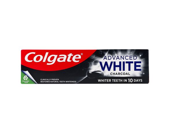 Паста зубна COLGATE Advanced White Charcoal 75 мл Аврора недорого