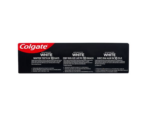 Паста зубна COLGATE Advanced White Charcoal 75 мл Аврора картинка 2 відгуки