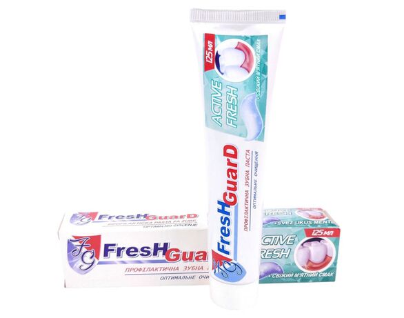 Паста зубна Fresh Guard Active Fresh 125 мл в Аврорі