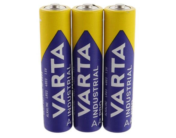 Набір батарейок алкалайн Varta Industrial Pro LR03 AAA 3 шт/уп в Аврорі
