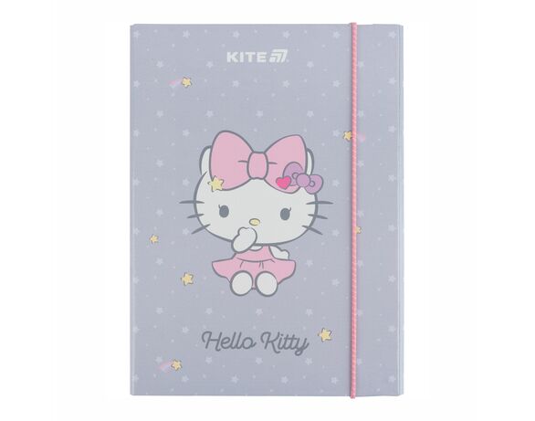Папка для зошитів В5 на гумці KITE Hello Kitty картинка 2 в інтернет-магазині Аврора