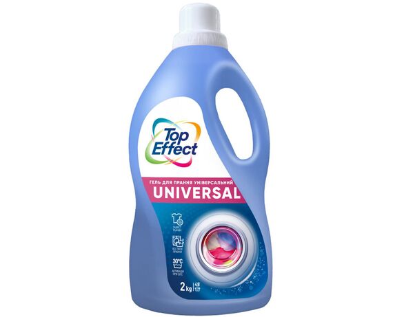 Гель для прання Top Effect Universal 2 кг Аврора дешево