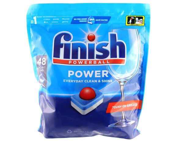 Таблетки для посудомийних машин FINISH Power All-in-1 48 шт/уп Аврора з доставкою