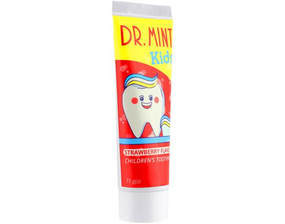Паста зубна дитяча DR. MINT Strawberry Flavour 75 г картинка 2 в Аврорі
