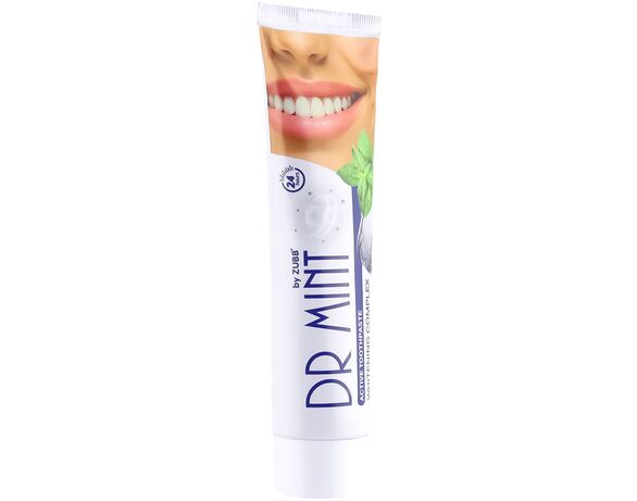 Паста зубна DR. MINT Whitening Complex 130 г Аврора картинка 3 ціна
