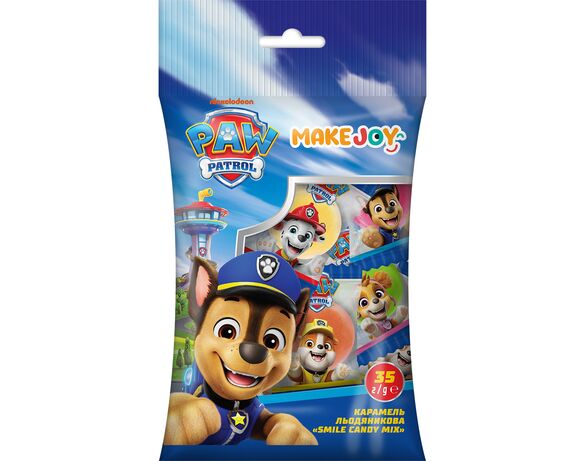 Льодяники карамельні Make Joy Smile Candy Mix 35 г Аврора відгуки