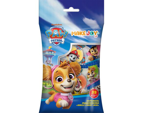 Льодяники карамельні Make Joy Smile Candy Mix 35 г Аврора картинка 3 дешево