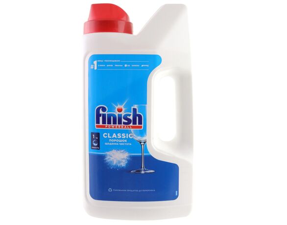 Порошок для посудомийних машин FINISH Power Classic 1 кг Аврора відгуки