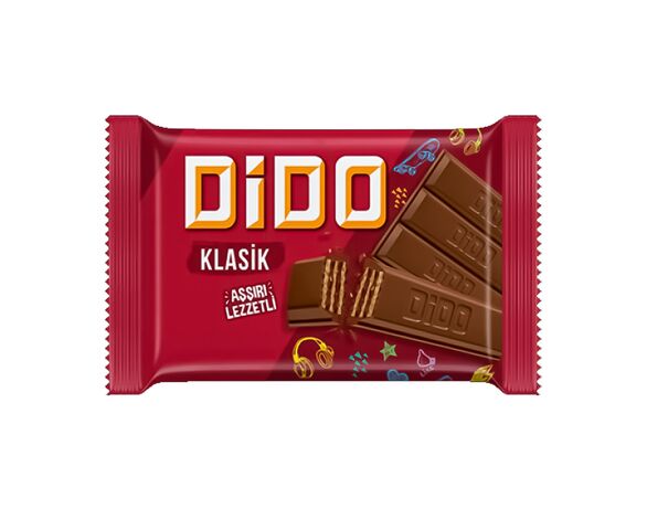 Вафлі глазуровані шоколадні ULKER Dido 55,5 г Аврора фото