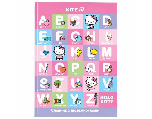 Словник для іноземної мови KITE серія Hello Kitty 60 аркушів Аврора вартість