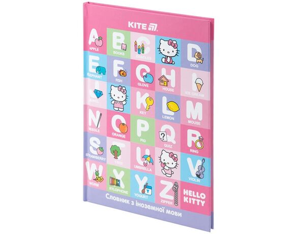 Словник для іноземної мови KITE серія Hello Kitty 60 аркушів картинка 3 в інтернет-магазині Аврора