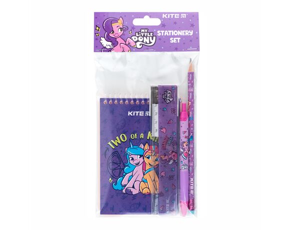Набір канцтоварів KITE серія My Little Pony 4 предмети Аврора відгуки