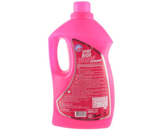 Засіб для прання lCE BLIK SPORT WASH WOMAN STRONG 2000 г картинка 3 в Аврорі