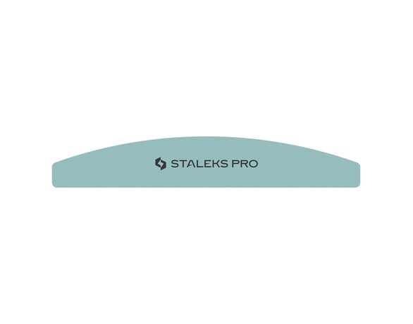 Пилочка-баф для полірування нігтів півмісяць STALEKS PRO EXPERT 41, 400/3000 Аврора каталог