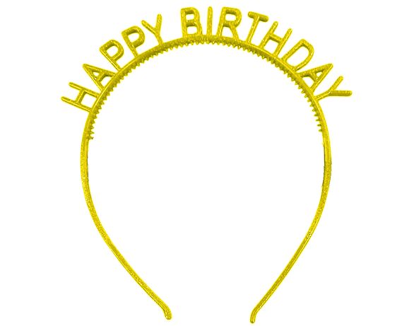 Обруч для волосся з блискітками Нappy Birthday Аврора картинка 2 купити
