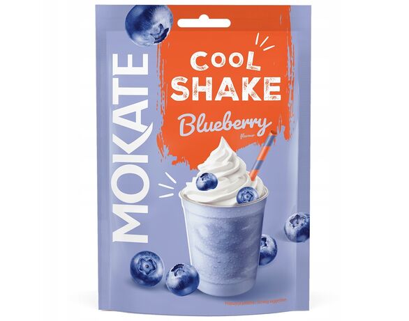 Напій молочний розчинний MOKATE Cool Shake чорниця 54 г Аврора з доставкою