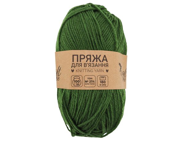 Пряжа для в'язання Craft time 100 г, 180 м тон №27A в інтернет-магазині Аврора