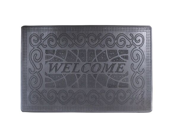 Килимок придверний гумовий Eco Fabric Welcome мікс 40х59 см в Аврорі
