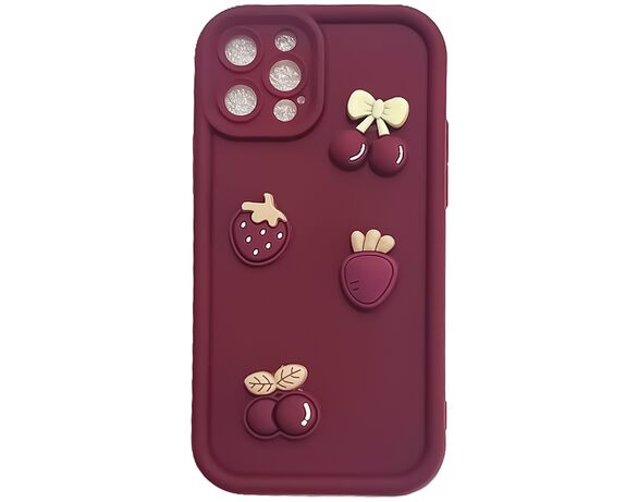 Чохол-накладка для телефону Fruit Full Camera iP 12 Pro Аврора фото