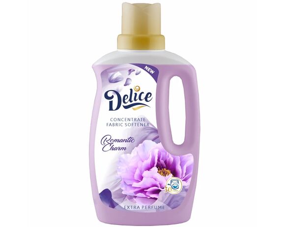 Кондиціонер для білизни Delice Romantic Charm 1000 мл Аврора каталог