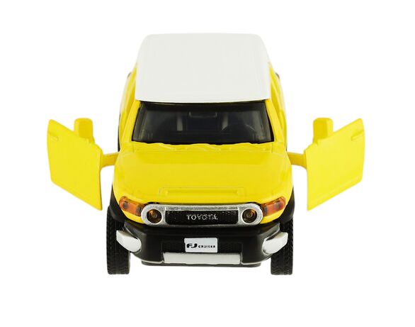 Машина іграшкова металева АВТОПРОМ 1:43 Toyota FJ Cruiser мікс Аврора картинка 5 вартість