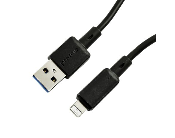 Кабель USB-Lightning Proove AMP LITE чорний 1 м Аврора картинка 3 відгуки