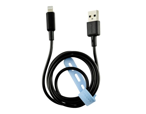Кабель USB-Lightning Proove AMP LITE чорний 1 м Аврора картинка 2 купити