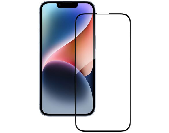 Скло захисне для iphone ACCLAB Full Glue ESD чорне 13/13Pro/14 картинка 2 в Аврорі