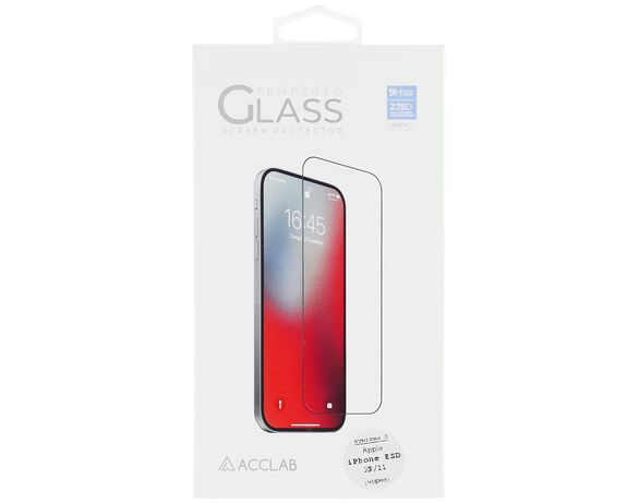 Скло захисне для iphone ACCLAB Full Glue ESD чорне XR/11 Аврора відгуки