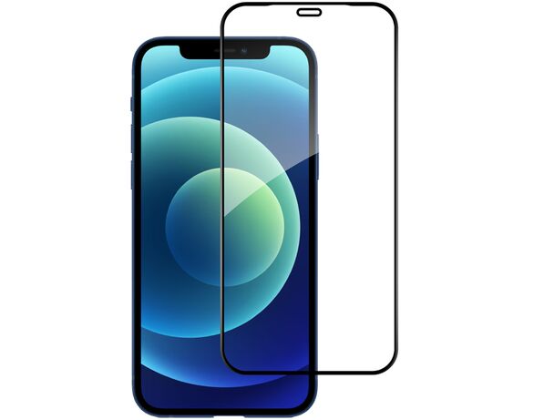 Скло захисне для iphone ACCLAB Full Glue ESD чорне 12/12Pro картинка 2 в Аврорі