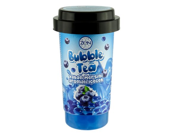 Напій безалкогольний негазований ZEN Bubble Tea Чорниця 300 мл Аврора картинка 2 купити
