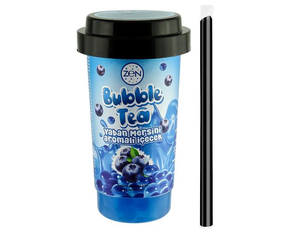Напій безалкогольний негазований ZEN Bubble Tea Чорниця 300 мл Аврора ціна