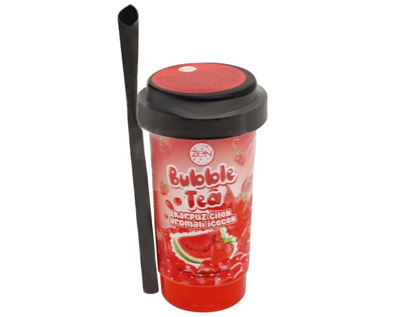 Напій безалкогольний негазований ZEN Bubble Tea Кавун, полуниця 300 мл Аврора картинка 2 з доставкою