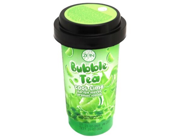 Напій безалкогольний негазований ZEN Bubble Tea Лайм 300 мл Аврора вартість