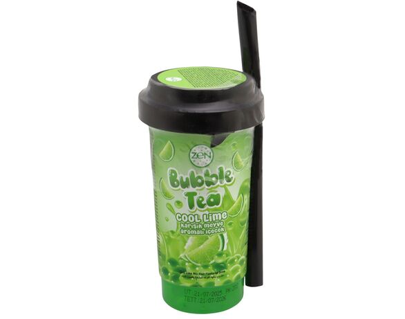 Напій безалкогольний негазований ZEN Bubble Tea Лайм 300 мл Аврора картинка 2 дешево