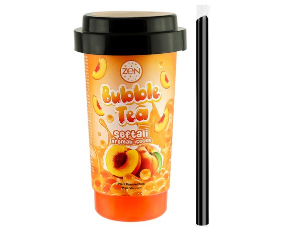 Напій безалкогольний негазований ZEN Bubble Tea Персик 300 мл Аврора вартість