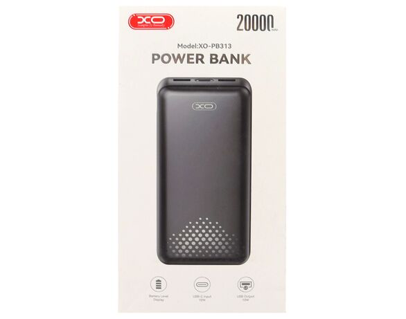 Пристрій зарядний PowerВank XO PB313 чорний 20000 mAh Аврора каталог