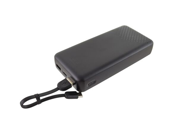 Пристрій зарядний PowerВank XO PB313 чорний 20000 mAh Аврора картинка 7 фото