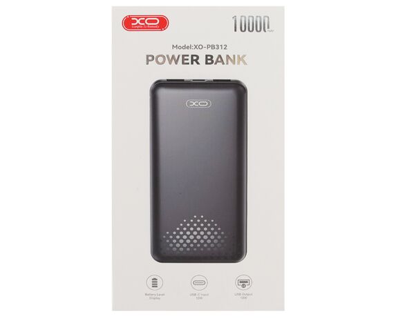 Пристрій зарядний PowerВank XO PB312 чорний 10000mAh Аврора ціна