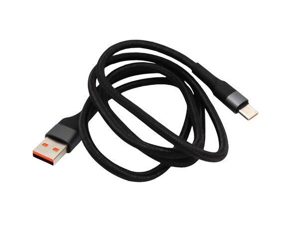 Кабель USB-Type-C Cyboo чорний Аврора купити