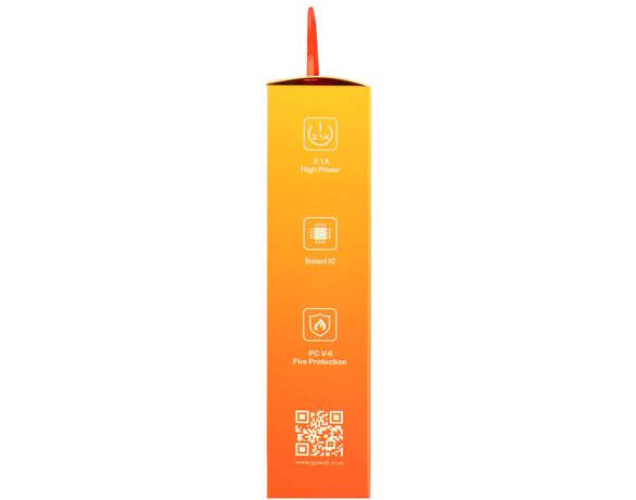 Адаптер для зарядки мережевий Grand-X CH-15В 2USB чорний Аврора картинка 6 фото
